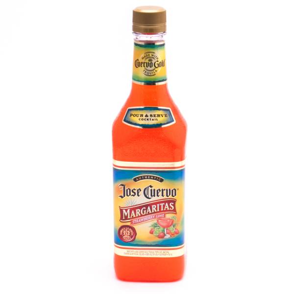Jose Cuervo - Margaritas Strawberry Lime - Pour & Serve Cocktail - 750ml