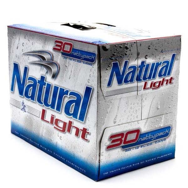 Natural Light - Beer - 12oz Can - 30 Pack