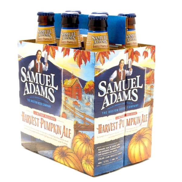 Samuel Adams - Harvest Pumpkin Ale - 12oz Bottle - 6 Pack