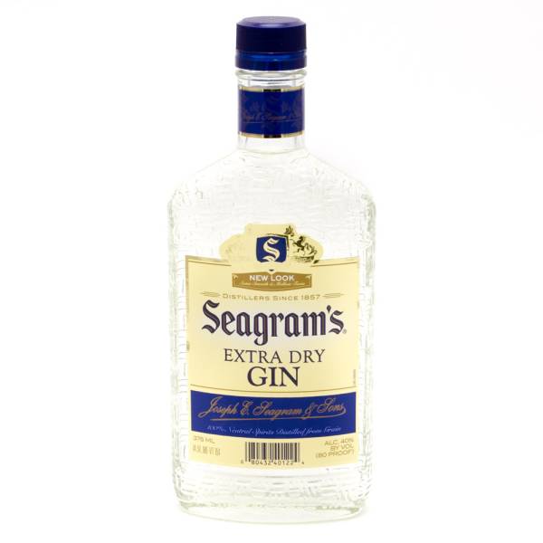 Seagram's - Extra Dry Gin - 375ml | Beer, Wine and Liquor Delivered To