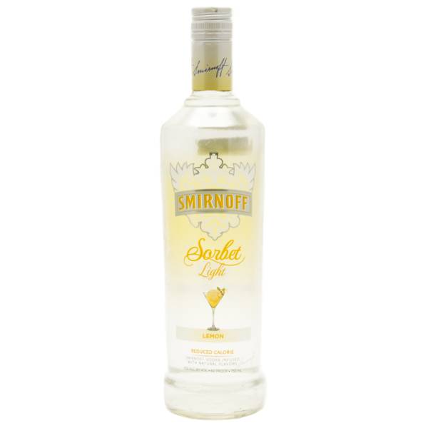 Smirnoff - Sorbet Light - Lemon Vodka - 750ml