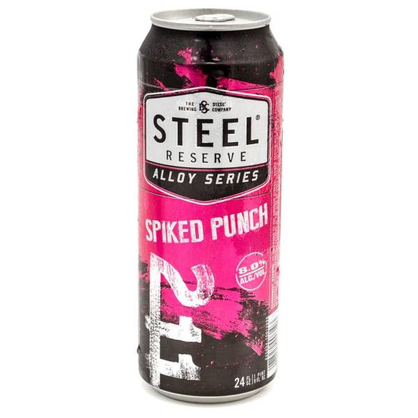 Steel Reserve - Spiked Punch Malt Beverage - 24oz Can
