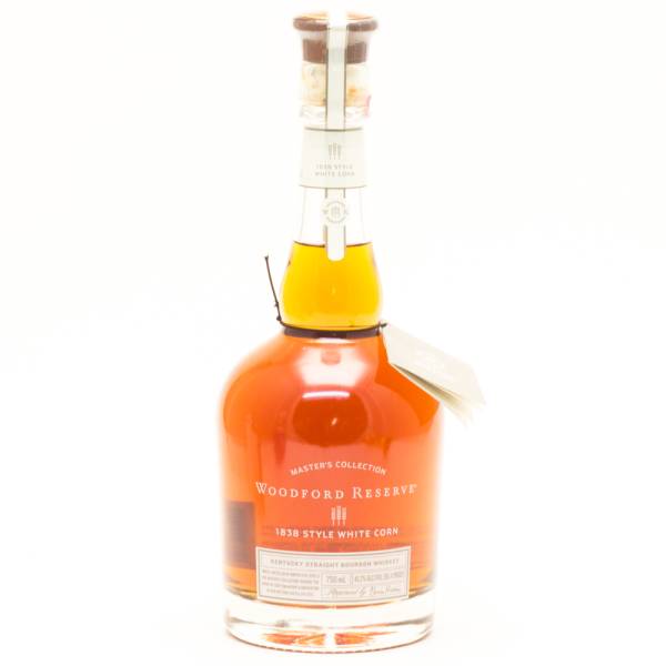 Woodrord Reserve - 1838 Style White Corn - Kentucky Straight Bourbon Whiskey - 750ml