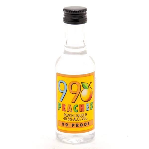 99 - Peaches Liqueur - Mini 50ml