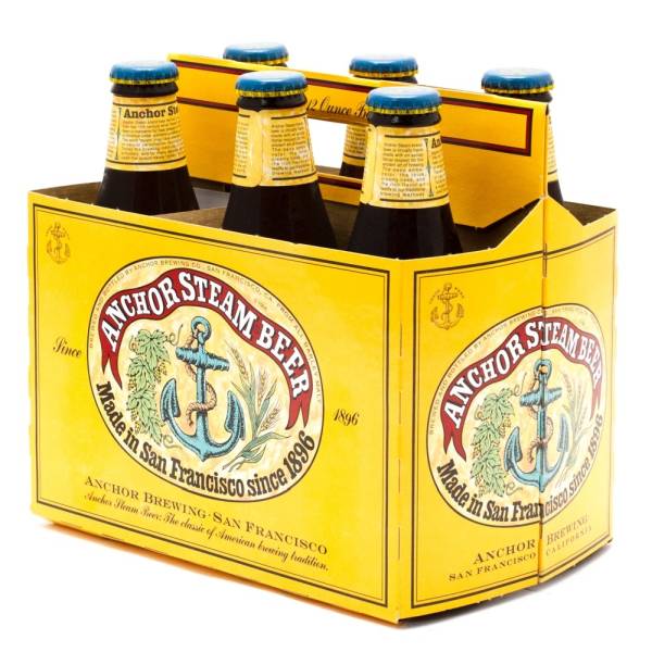 Anchor - Steam Beer - 12oz Bottle - 6 Pack