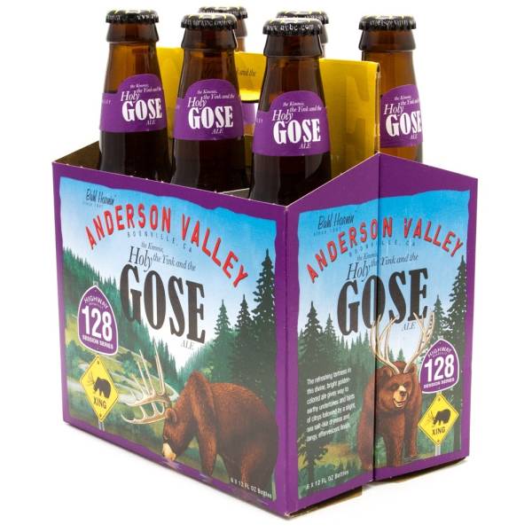 Anderson Valley - Holy Gose Ale - 12oz Bottles - 6 pack