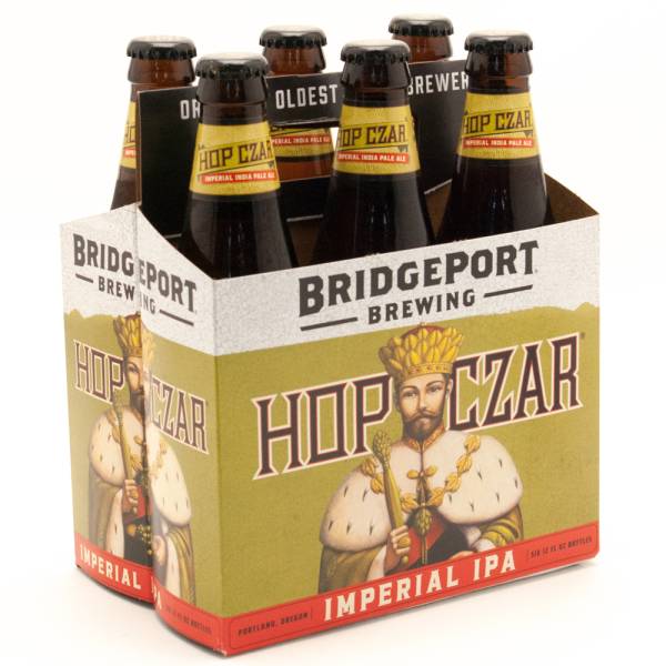 Bridge Port - Hop Czar Imperial IPA - 12oz Bottle - 6 Pack