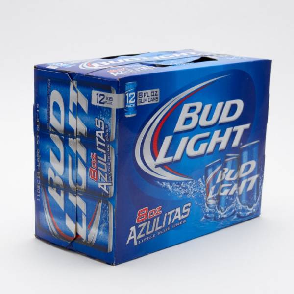 Bud Light 8oz Can 12 Pack Beer Wine And Liquor