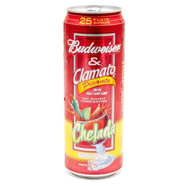 Budweiser & Clamato - Picante Chelada - 25oz Can
