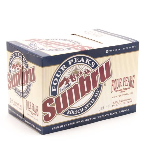 Four Peaks - Sunbru Kolsch Style Ale - 12oz Can - 6 Pack