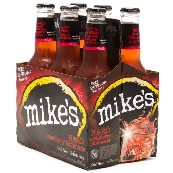 Mike's - Hard Cranberry Lemonade - 12oz Bottle - 6 Pack