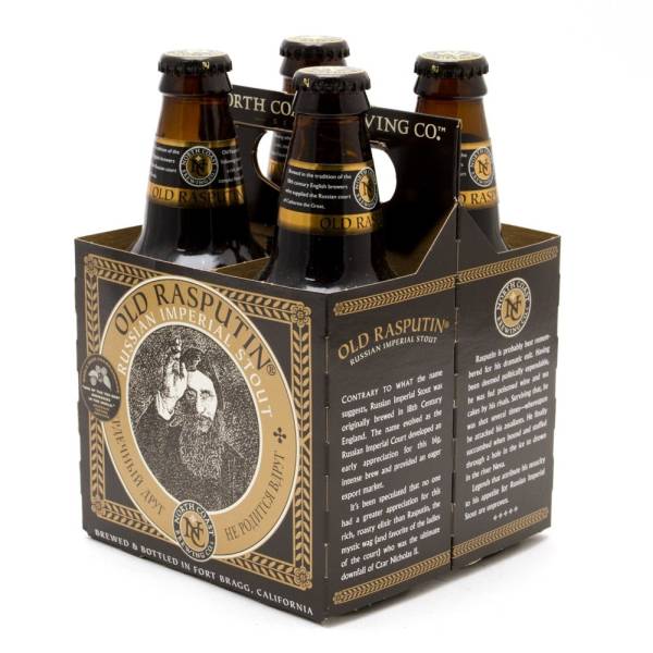 North Coast - Old Rasputin Russian Imperial Stout - 12oz Bottle - 4 Pack