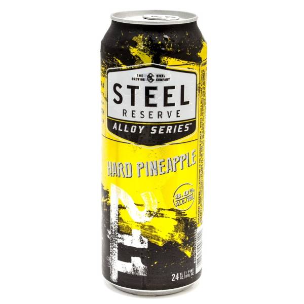 Steel Reserve - Hard Pineapple Malt Beverage - 24oz Can