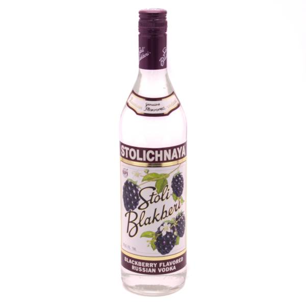 Stoli - Blackberry Vodka - 750ml