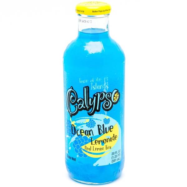 Calypso Ocean Blue Lemonade 20 fl oz Beer, Wine and