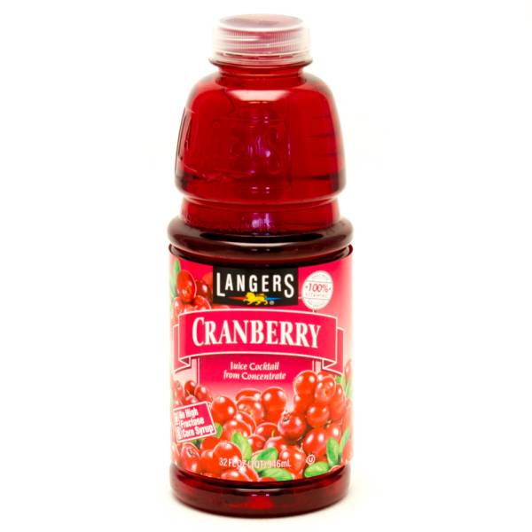 Langers - Cranberry Juice Cocktail from Concentrate - 32fl oz