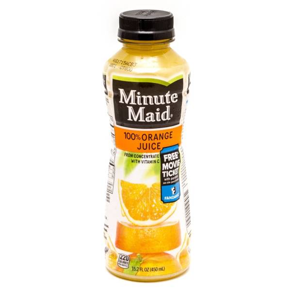 Minute Maid Orange Juice 15 2 Fl Oz Beer Wine And Liquor