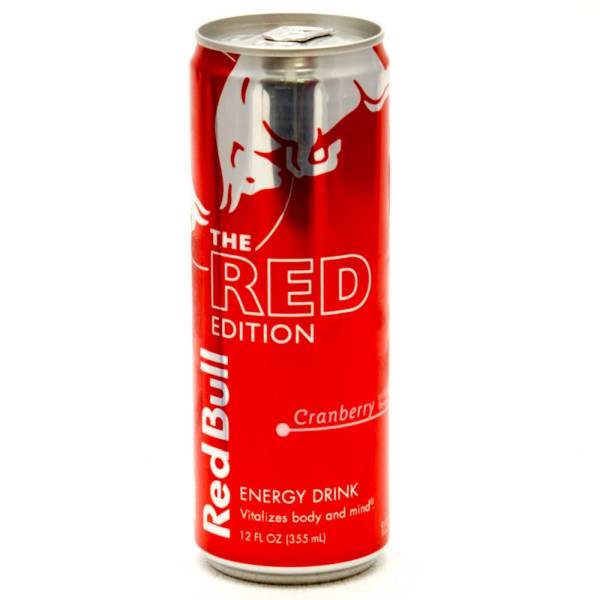 Red Bull - The Red Edition - Cranberry - 12fl oz | Beer, Wine and ...