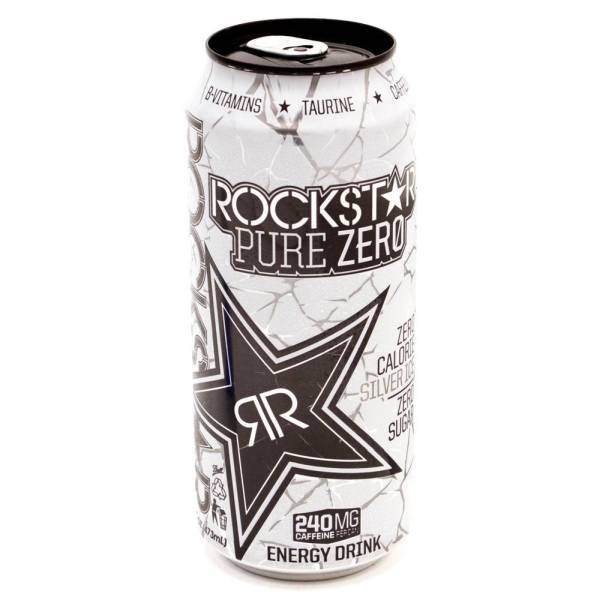 Rock Star - Energy Drink - Pure Zero - 16 fl oz