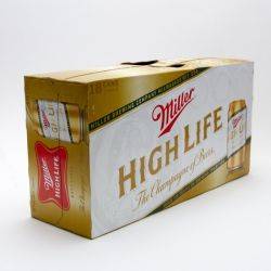 Miller - High Life - 12oz Can - 18 Pack