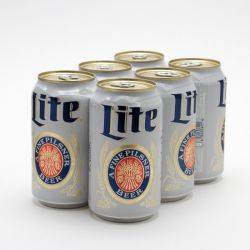 Miller - Lite Beer - 12oz Can - 6 Pack