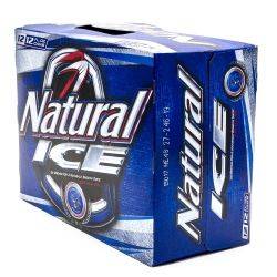 Natural Ice - Beer - 12 Pack - 12oz Cans