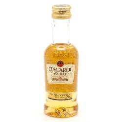 Bacardi - Gold Original Rum - Mini 50ml