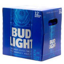 Bud Light - 16oz Aluminum Bottle - 12...
