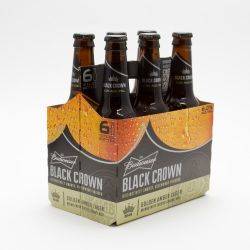 Budweiser - Black Crown - 12oz Bottle...