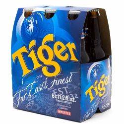 Tiger - Lager Beer - 11oz Bottle - 6...