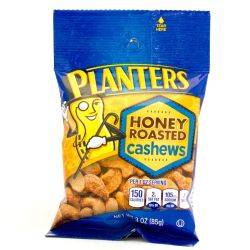 Planters - Honey Roasted Cashew - 3oz