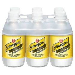 Schweppes Tonic Water- 6pack 10FL OZ