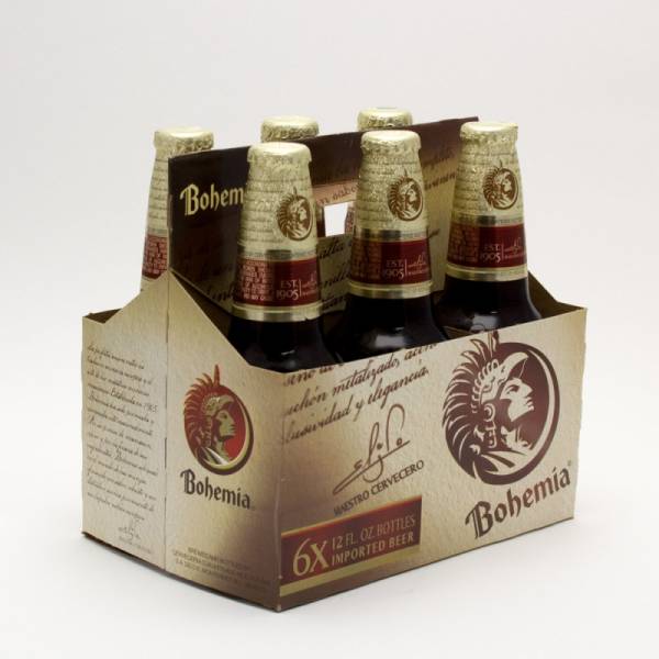 Bohemia - Imported Beer - 12oz Bottle - 6 Pack