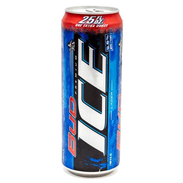 Bud Ice - Lager - 25oz Can