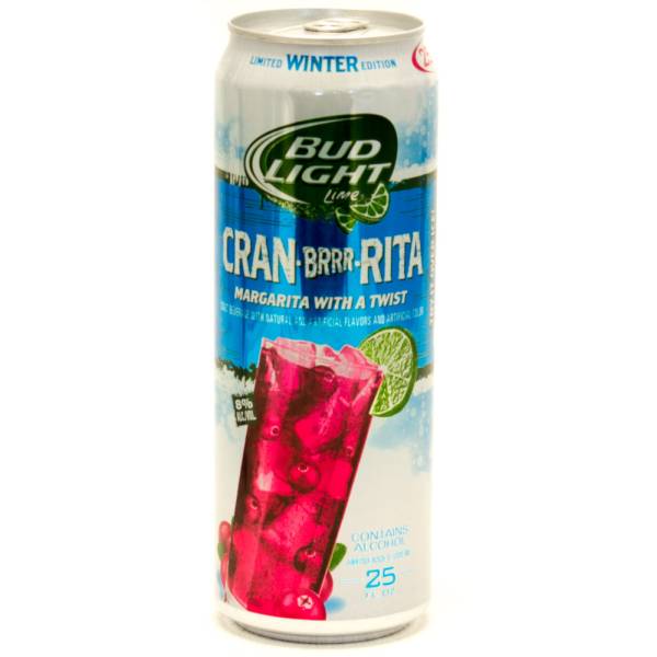 Bud Light Lime - Cran-Brrr-Rita Margarita - 25oz Can