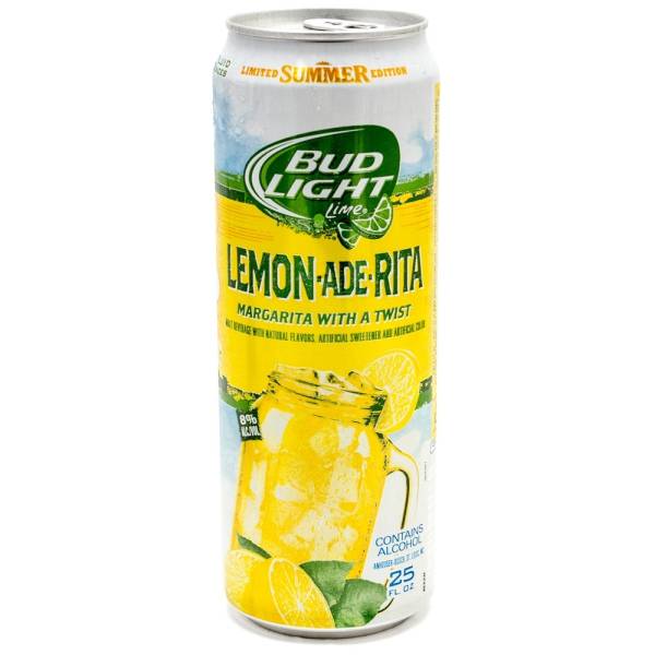 Bud Light Lime - Lemon-Ade-Rita Margarita - 25oz Can
