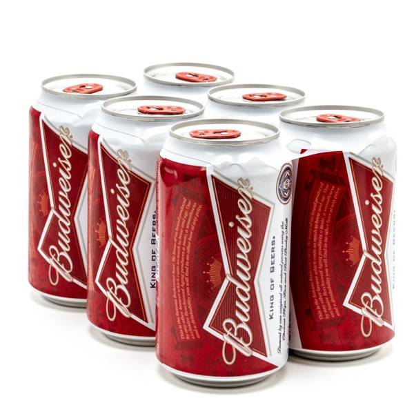 Budweiser - Beer - 12oz Can - 6 Pack