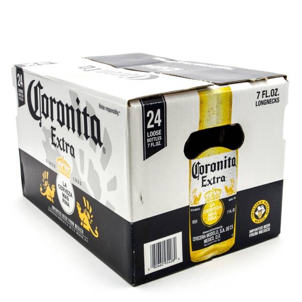 Corona Extra - Coronita Imported Beer - 7oz Bottle - 24
