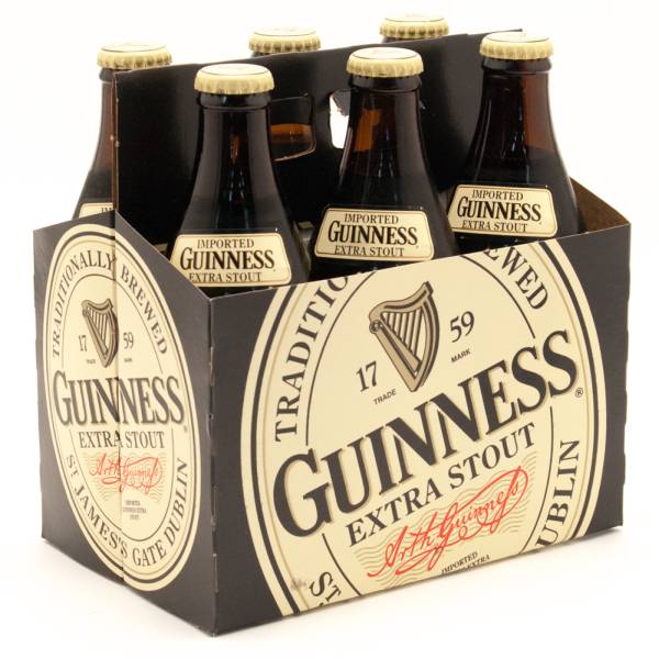 Guinness - Extra Stout - 11.2oz Bottle - 6 Pack