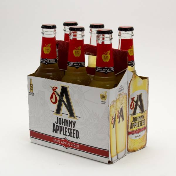 Johnny Appleseed - Hard Apple Cider - 12oz Bottle - 6 Pack
