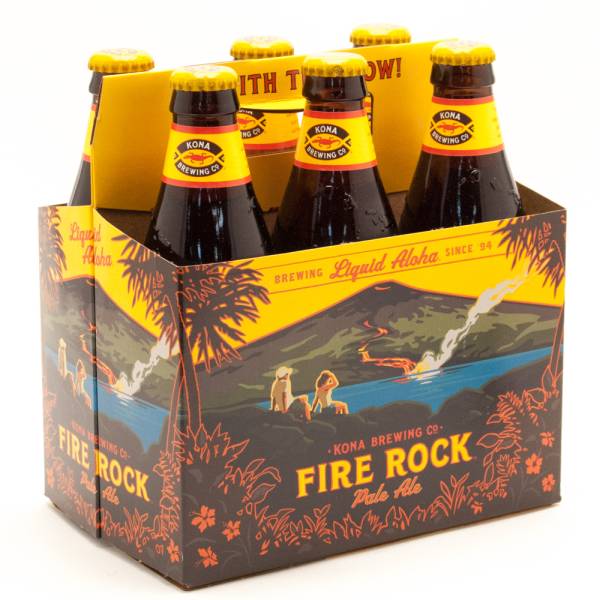 Kona - Fire Rock Pale Ale - 12oz Bottle - 6 Pack