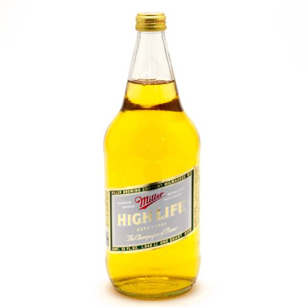 Miller - High Life - 32oz Bottle