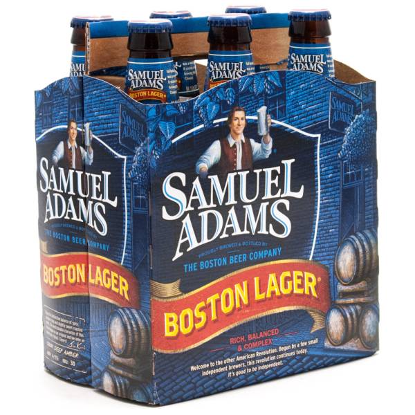 Sam Adams - Boston Lager - 12oz Bottle - 6 Pack