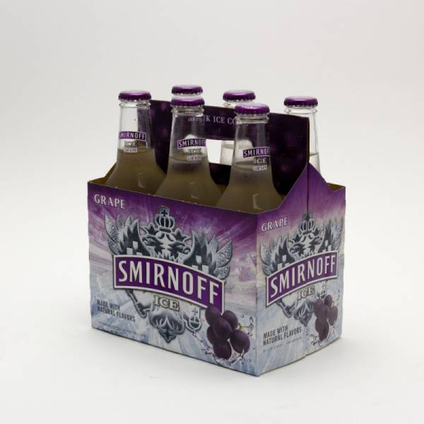 Smirnoff Ice - Grape - 11.2oz Bottle - 6 Pack