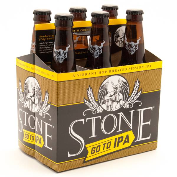 Stone Brewing Co - Go To IPA - 12oz Bottle - 6 Pack