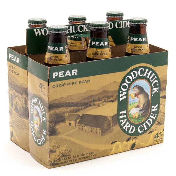 Woodchuck - Crisp Ripe Pear Hard Cider - 12oz Bottles - 6 pack