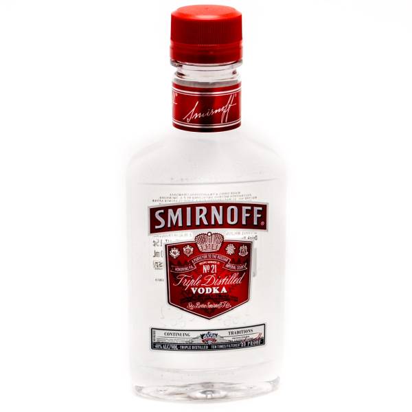 Smirnoff - Triple Distilled Vodka - 200ml | Beer, Wine and