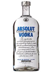 Absolut - Vodka - Blue 80 Proof - 1.75L
