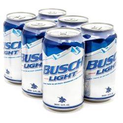 Busch Light - Beer - 12oz Can - 6 Pack