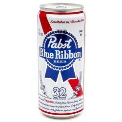 Pabst Blue Ribbon - Beer - 32oz Can